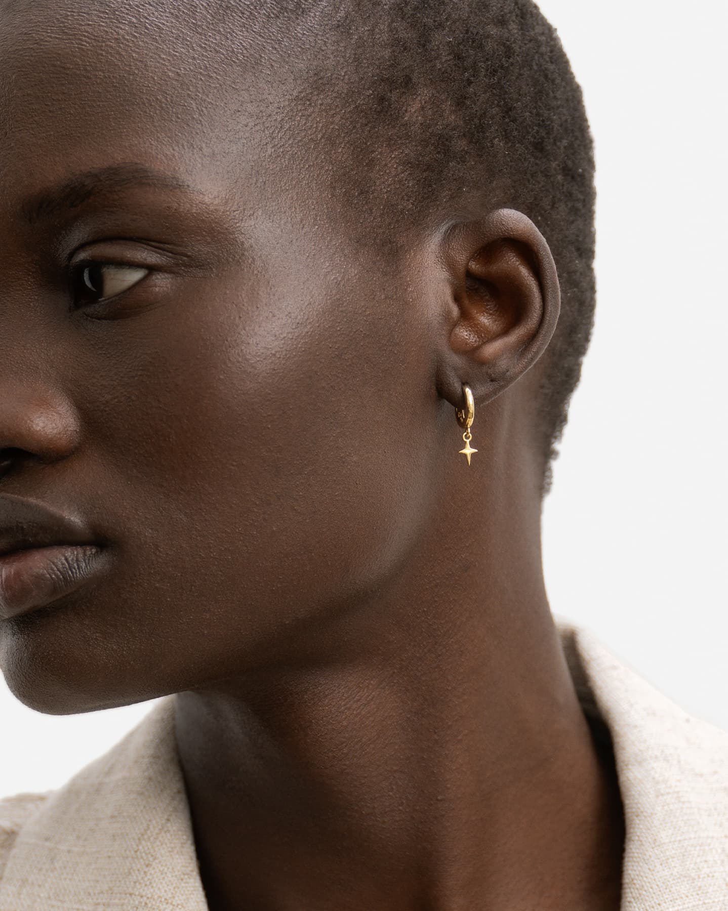 BRUNA The Label Earrings Aurore Mini Hoops