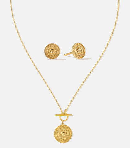 BRUNA The Label Sets 18k Gold Vermeil Bari Set