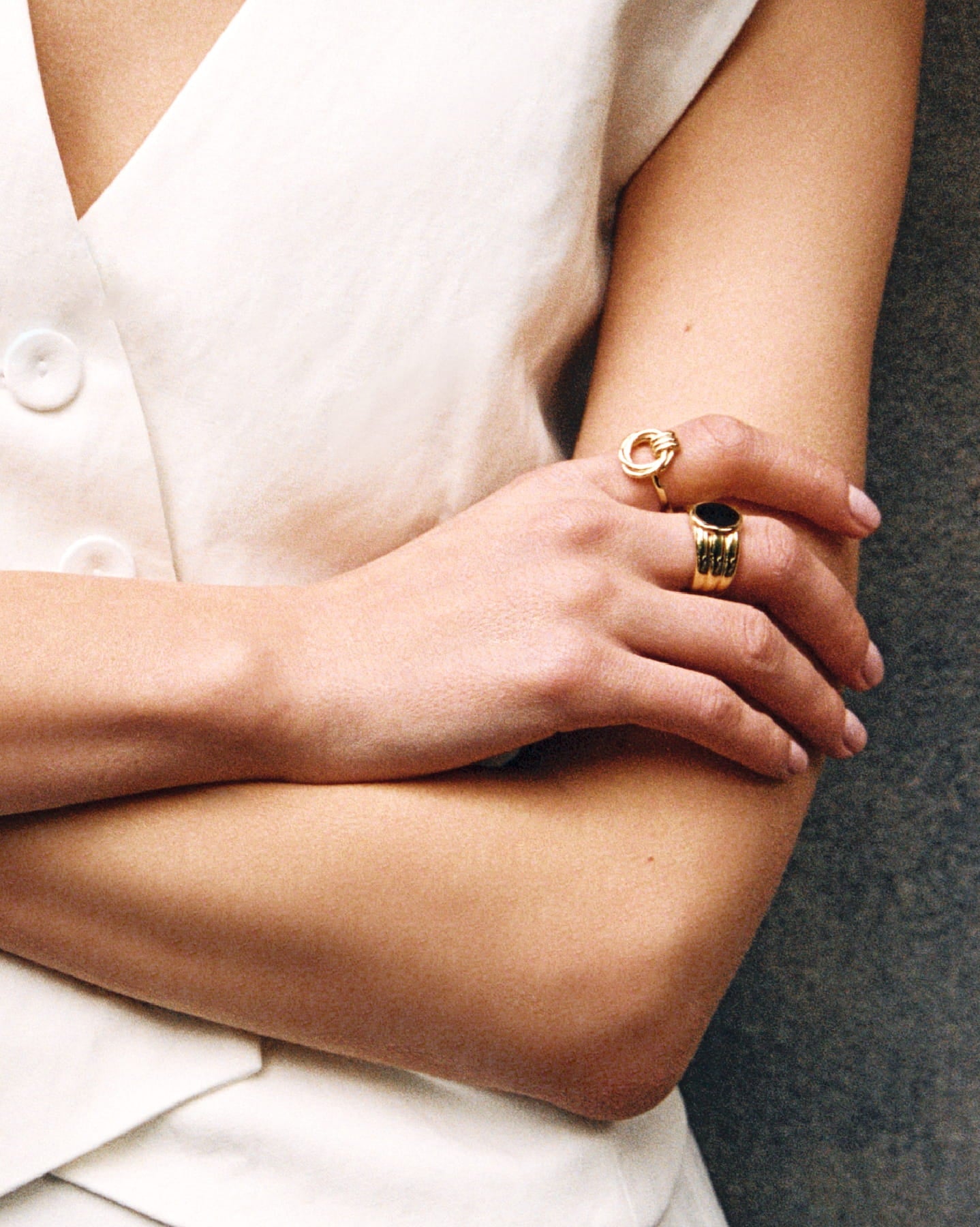 BRUNA The Label Ring Benevento Onyx Ring