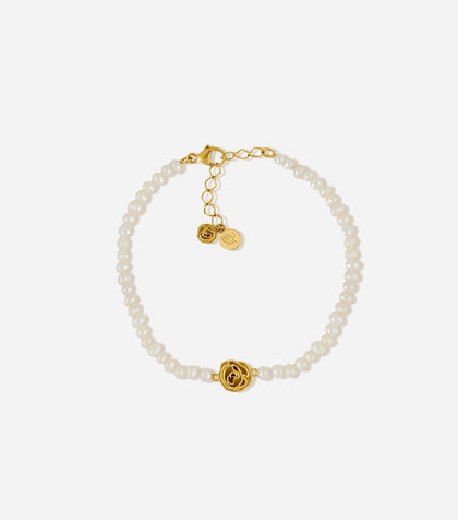 BRUNA The Label Bracelet 18k Gold Vermeil / Perlen Biarritz Bracelet