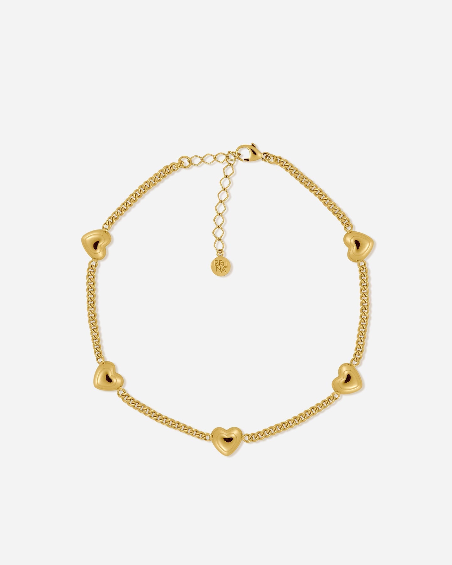 BRUNA The Label Anklet 18k Gold Vermeil Bisous Anklet