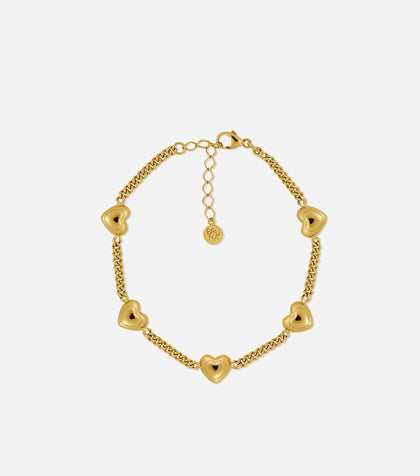 BRUNA The Label Bracelet 18k Gold Vermeil Bisous Bracelet