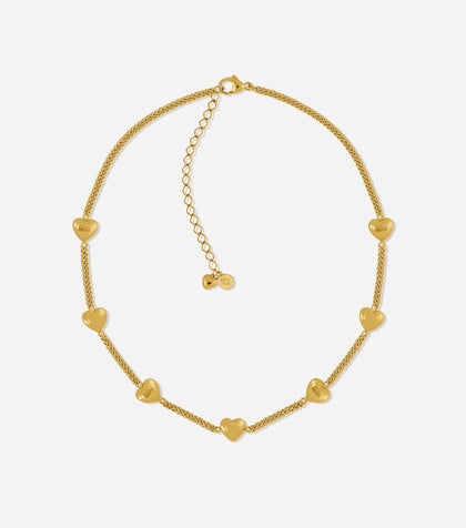 BRUNA The Label Necklace 18k Gold Vermeil Bisous Choker