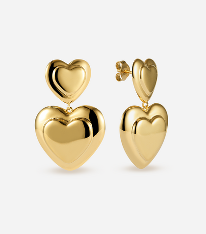 BRUNA The Label Earrings 18k Gold Vermeil Bisous Earrings