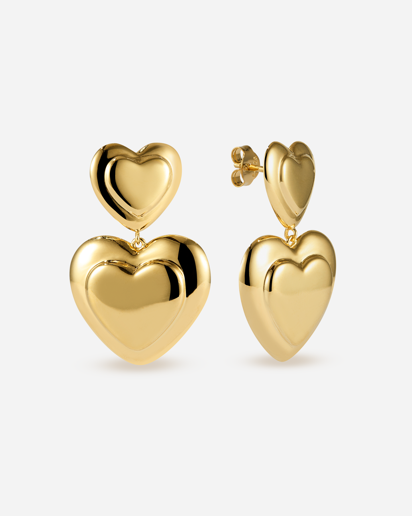 BRUNA The Label Earrings 18k Gold Vermeil Bisous Earrings