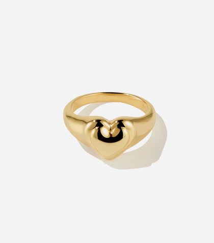 BRUNA The Label Ring 18k Gold Vermeil / 52 Bisous Ring