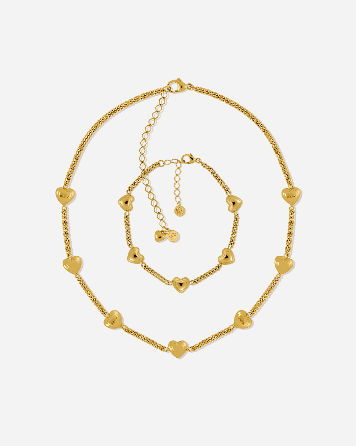 BRUNA The Label Sets 18k Gold Vermeil Bisous Set