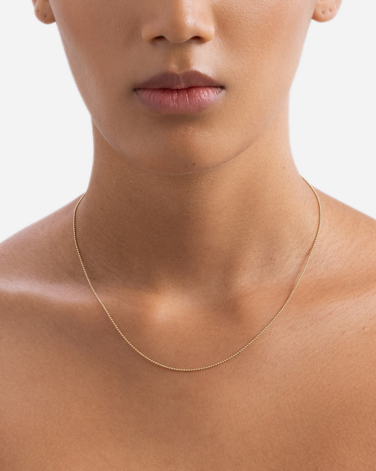 BRUNA The Label Necklace 14k Massivgold / No Gems Boscolo Necklace