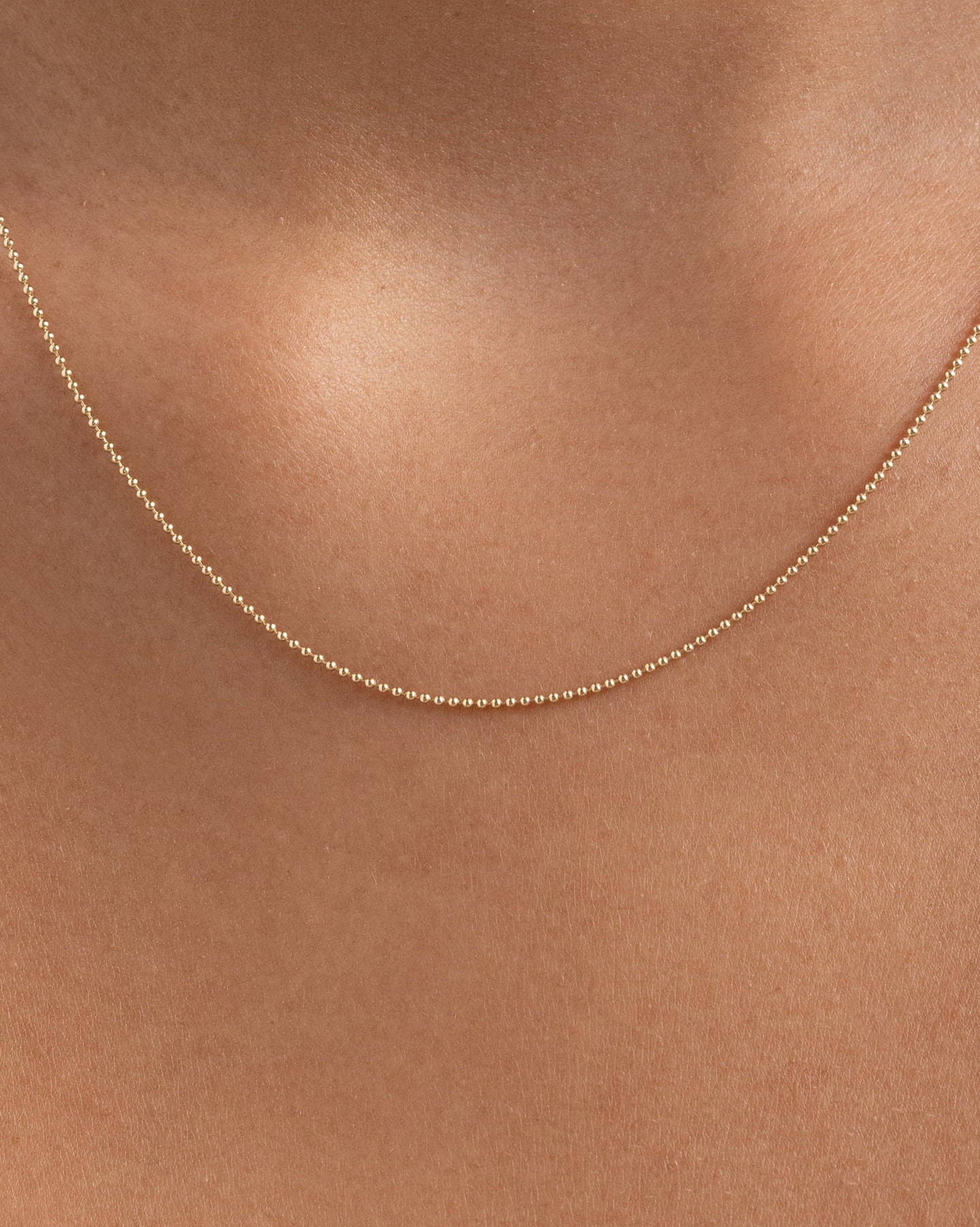 BRUNA The Label Necklace 14k Massivgold / No Gems Boscolo Necklace