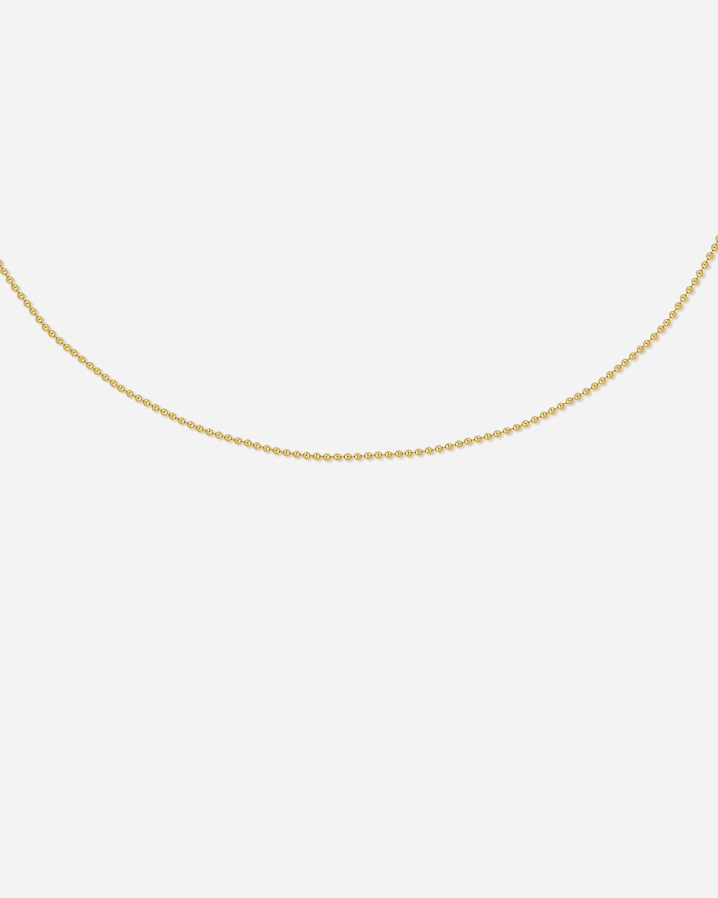 BRUNA The Label Necklace 14k Massivgold / No Gems Boscolo Necklace