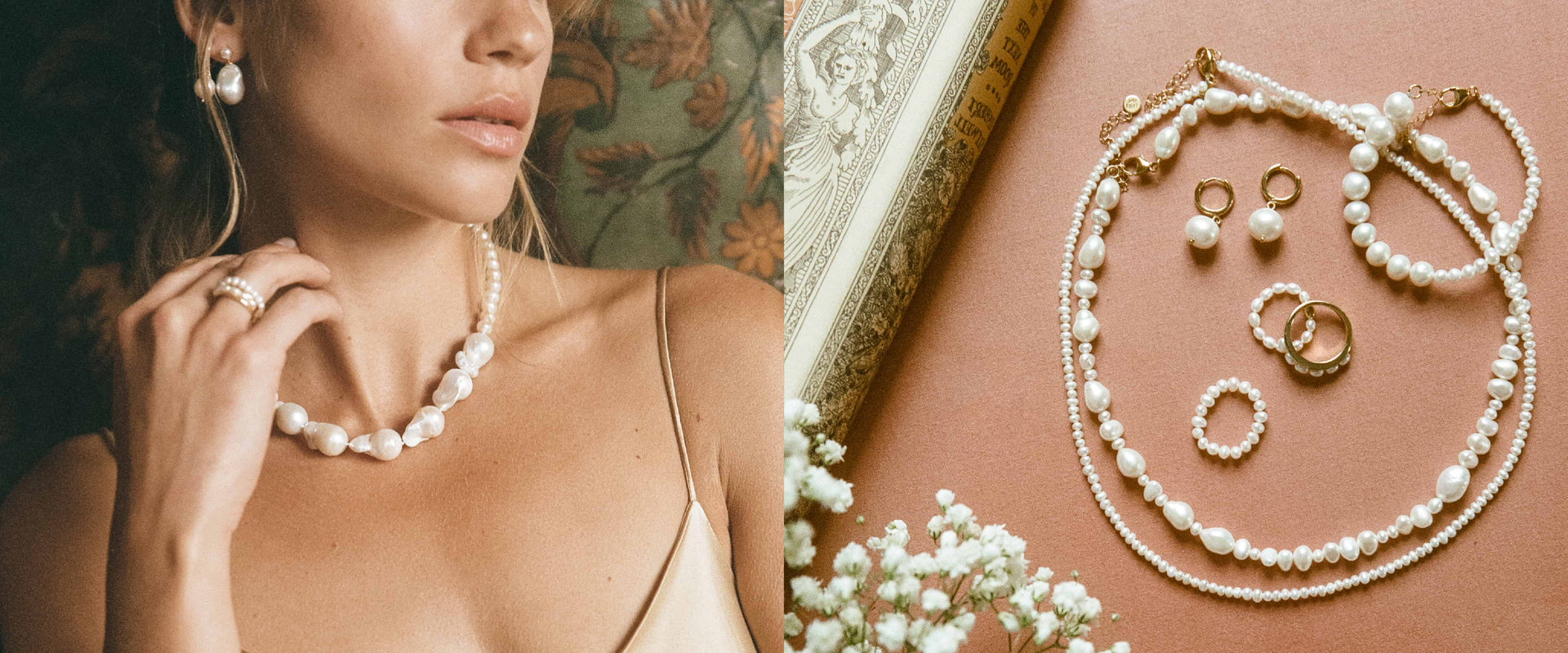 How To Wear A Pearl Necklace – BRUNA The Label