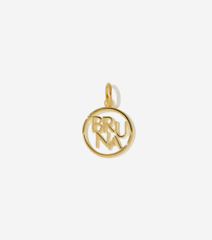 BRUNA The Label Charm 18k Gold Vermeil / No Gems BRUNA Charm