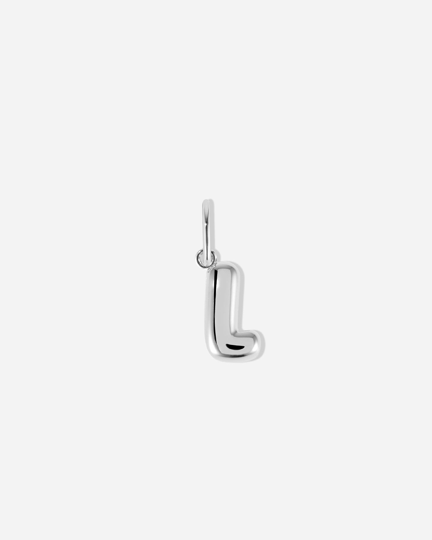 BRUNA The Label Charm L / 925 Sterling Silber Bubble Letter Charm