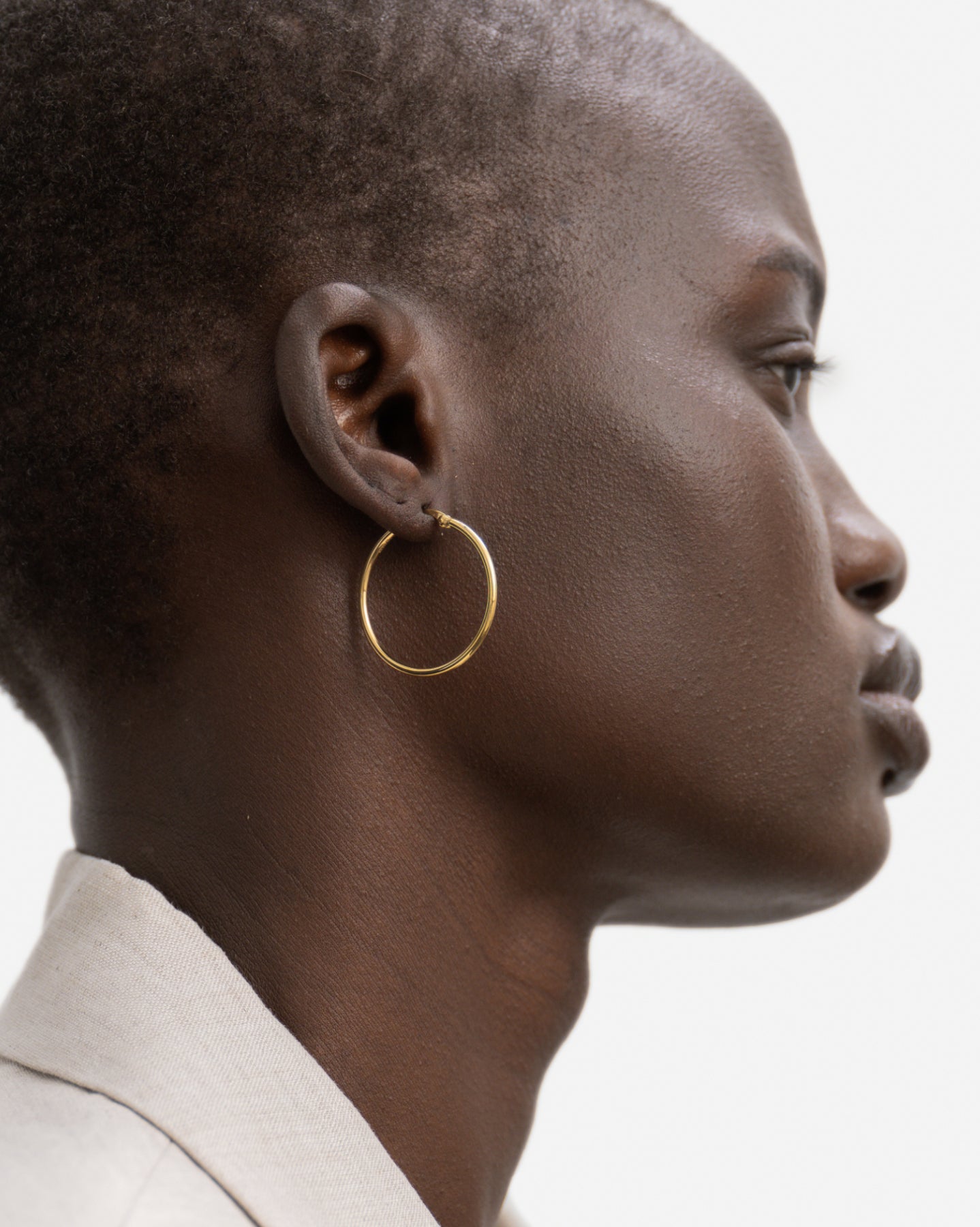 BRUNA The Label Earrings Calais Medium Hoops