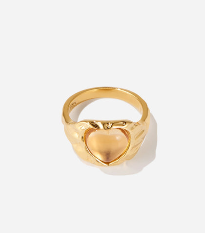 BRUNA The Label Ring 18k Gold Vermeil / 52 Caresse Ring