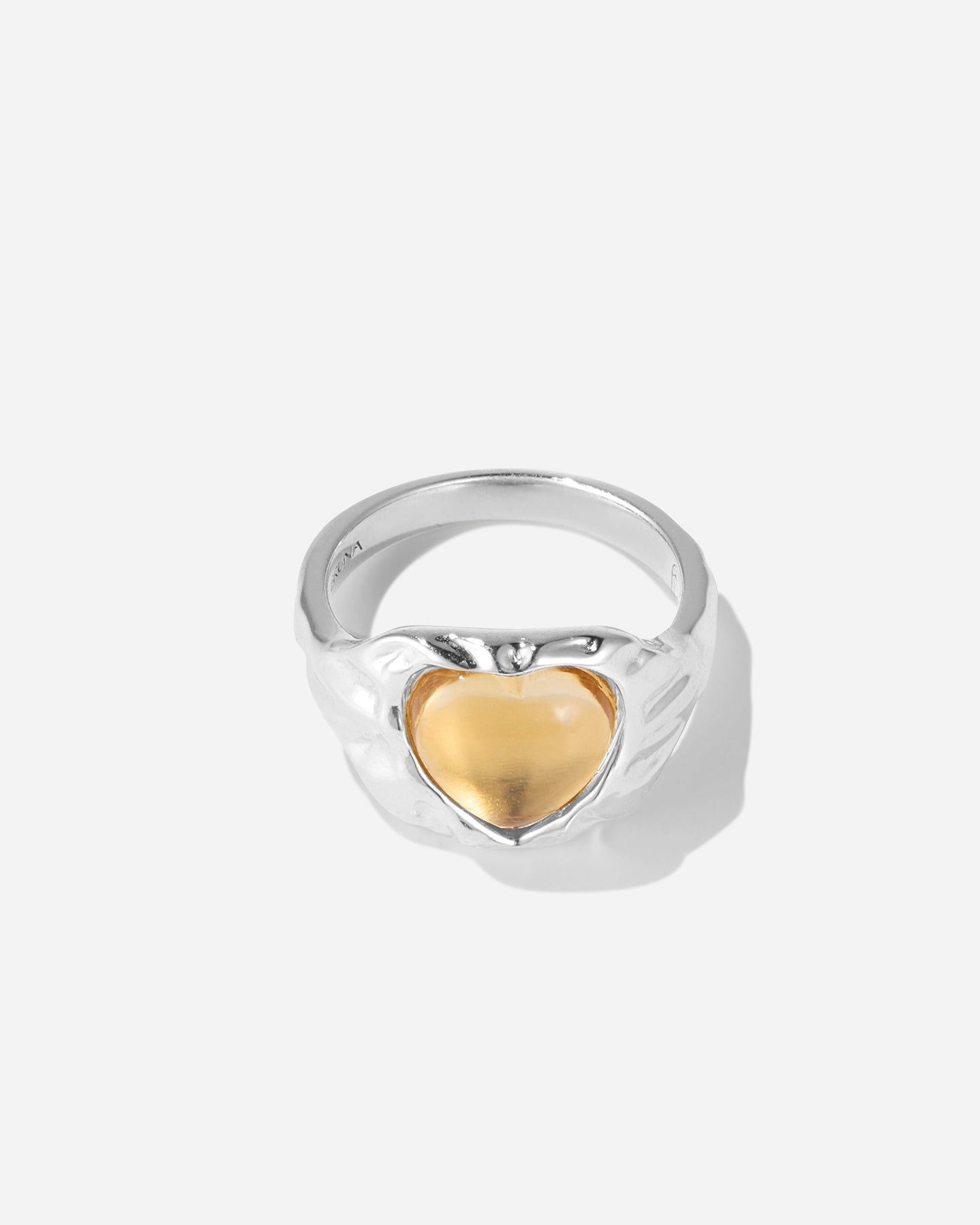 BRUNA The Label Ring 925 Sterling Silber / 52 Caresse Ring