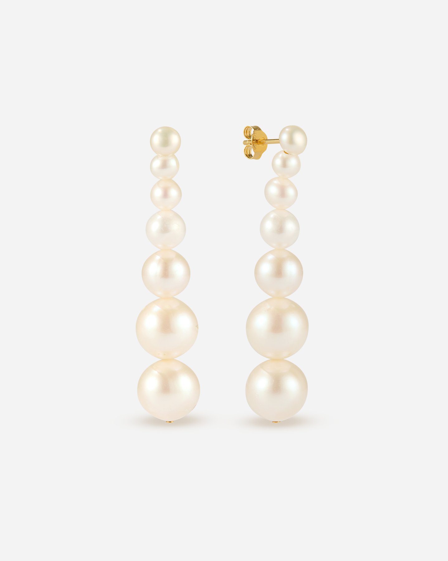 BRUNA The Label Earrings 18k Gold Vermeil / Perlen Cassis Earrings