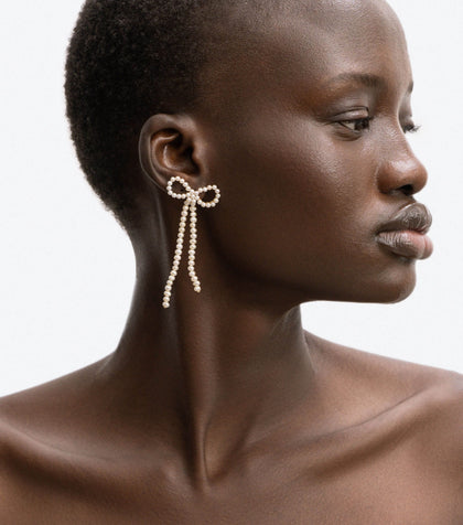 BRUNA The Label Earrings 18k Gold Vermeil / Perlen Chéri Earrings