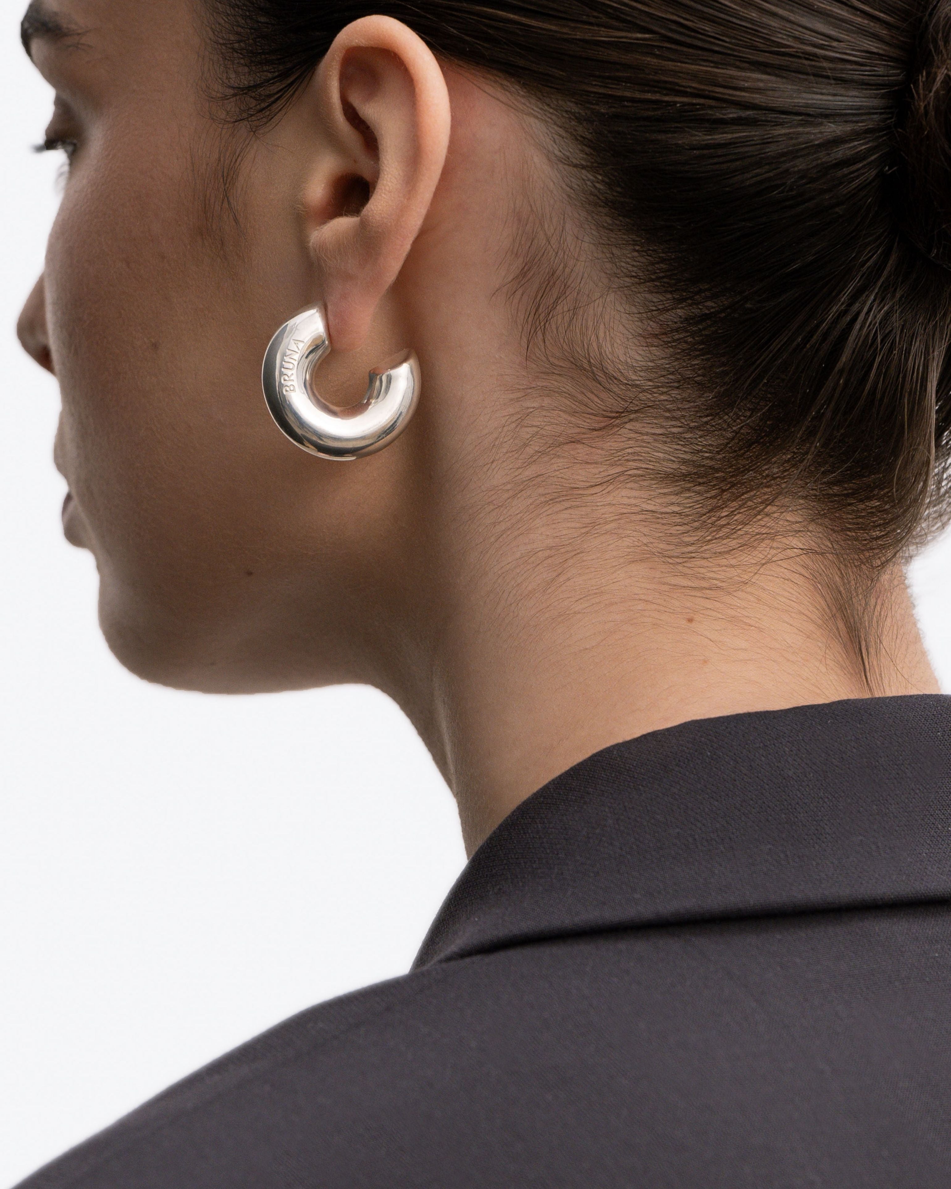 BRUNA The Label Earrings Corsica Medium Hoops