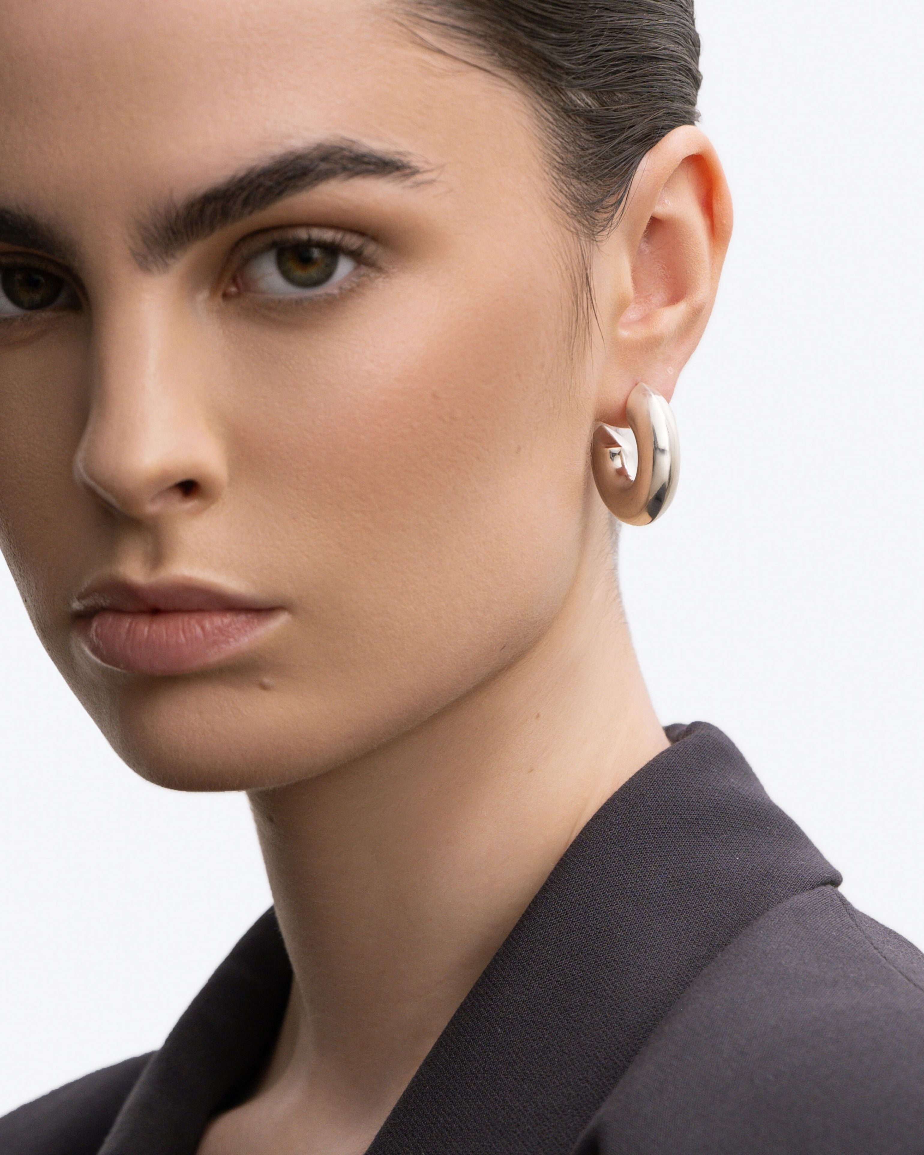 BRUNA The Label Earrings Corsica Medium Hoops