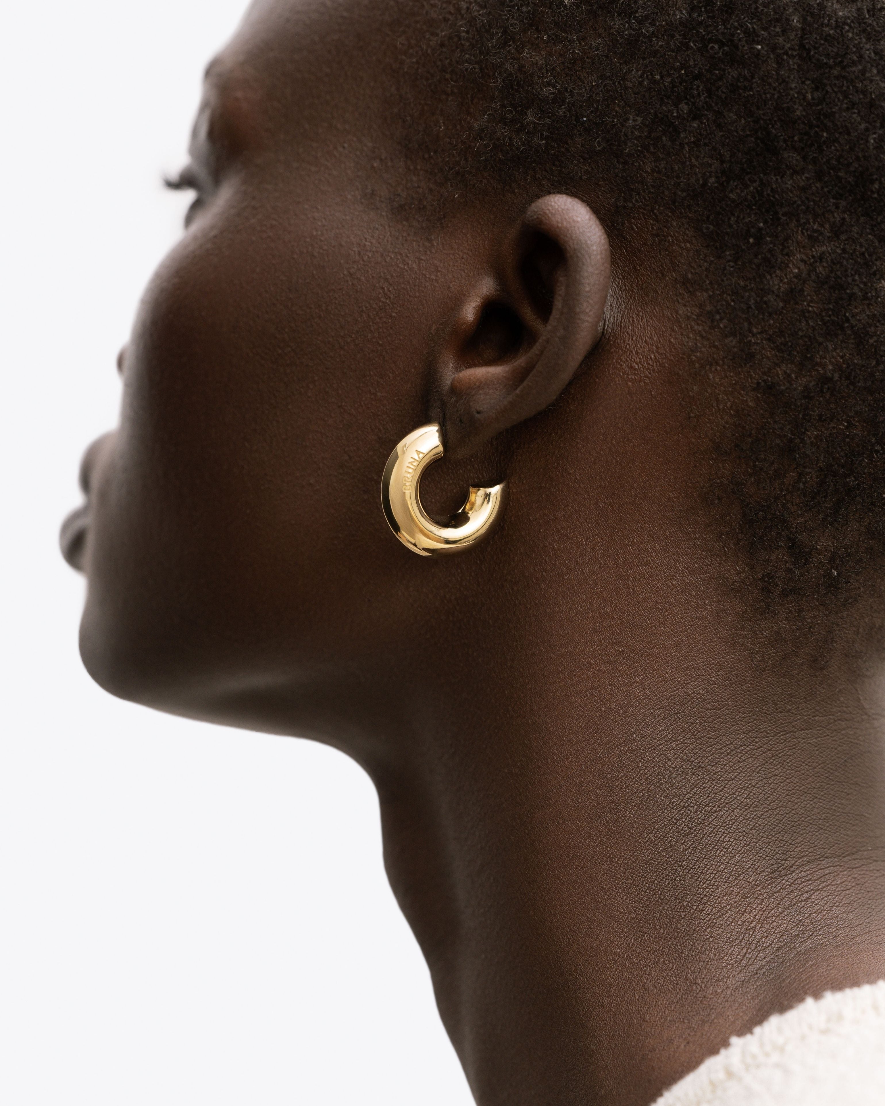 BRUNA The Label Earrings Corsica Small Hoops