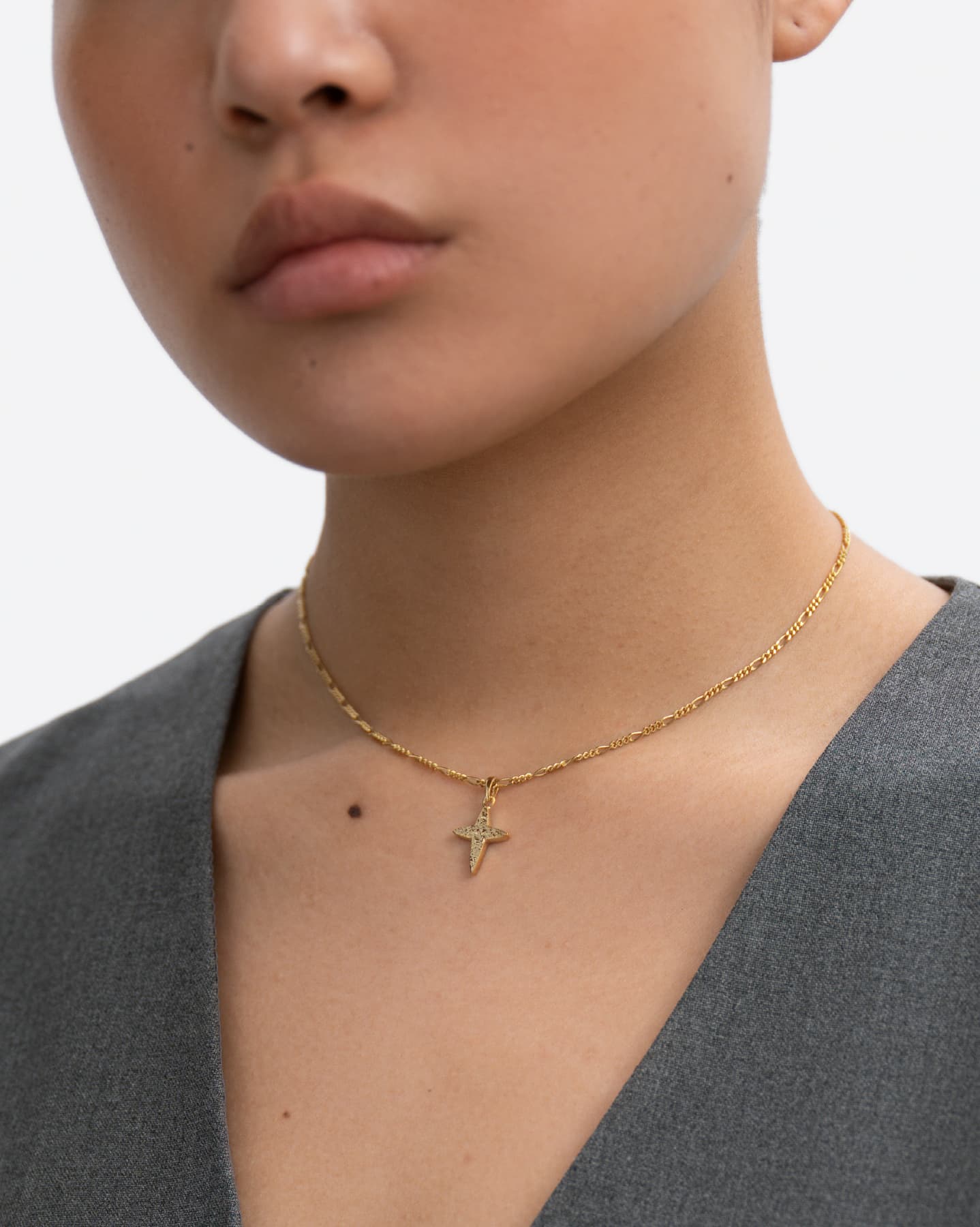 BRUNA The Label Necklace Croix Choker