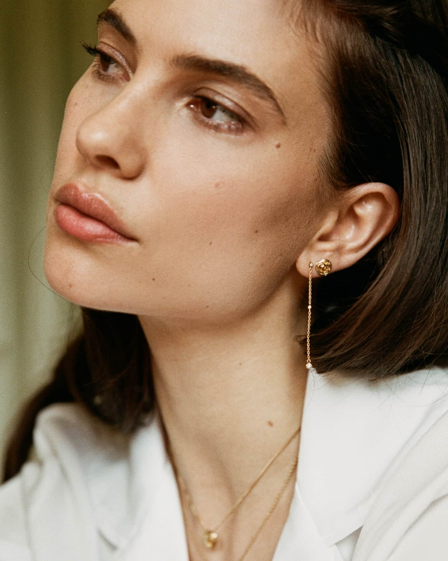 BRUNA The Label Earrings Eau Rose Studs