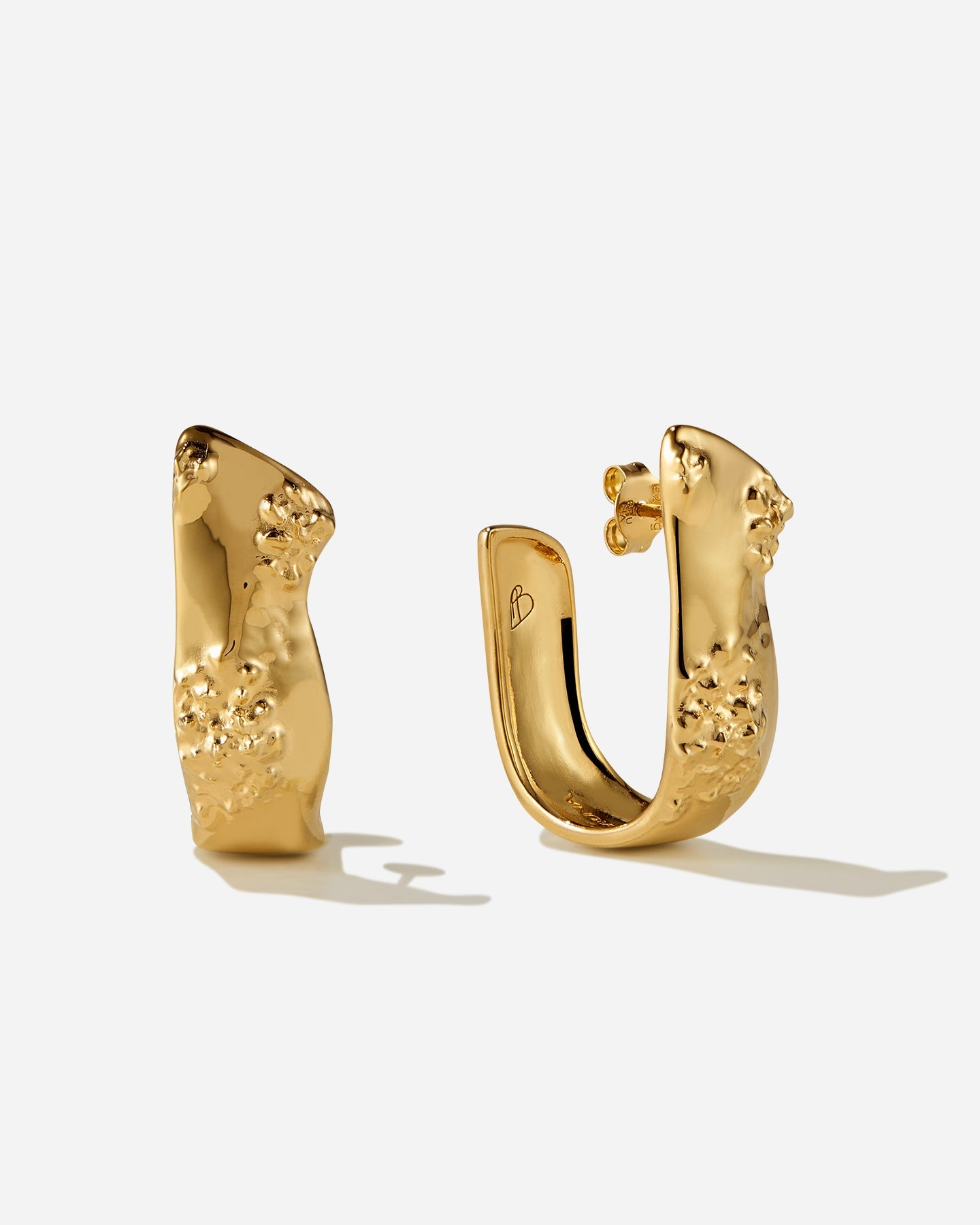 BRUNA The Label Earrings 18k Gold Vermeil Éclat Earrings