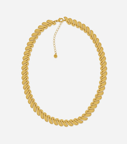 BRUNA The Label Necklace 18k Gold Vermeil Fasano Necklace