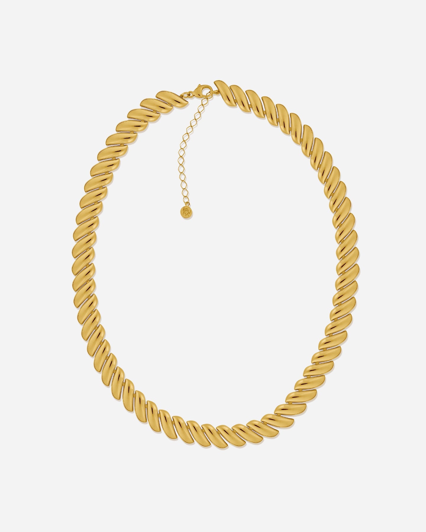 BRUNA The Label Necklace 18k Gold Vermeil Fasano Necklace