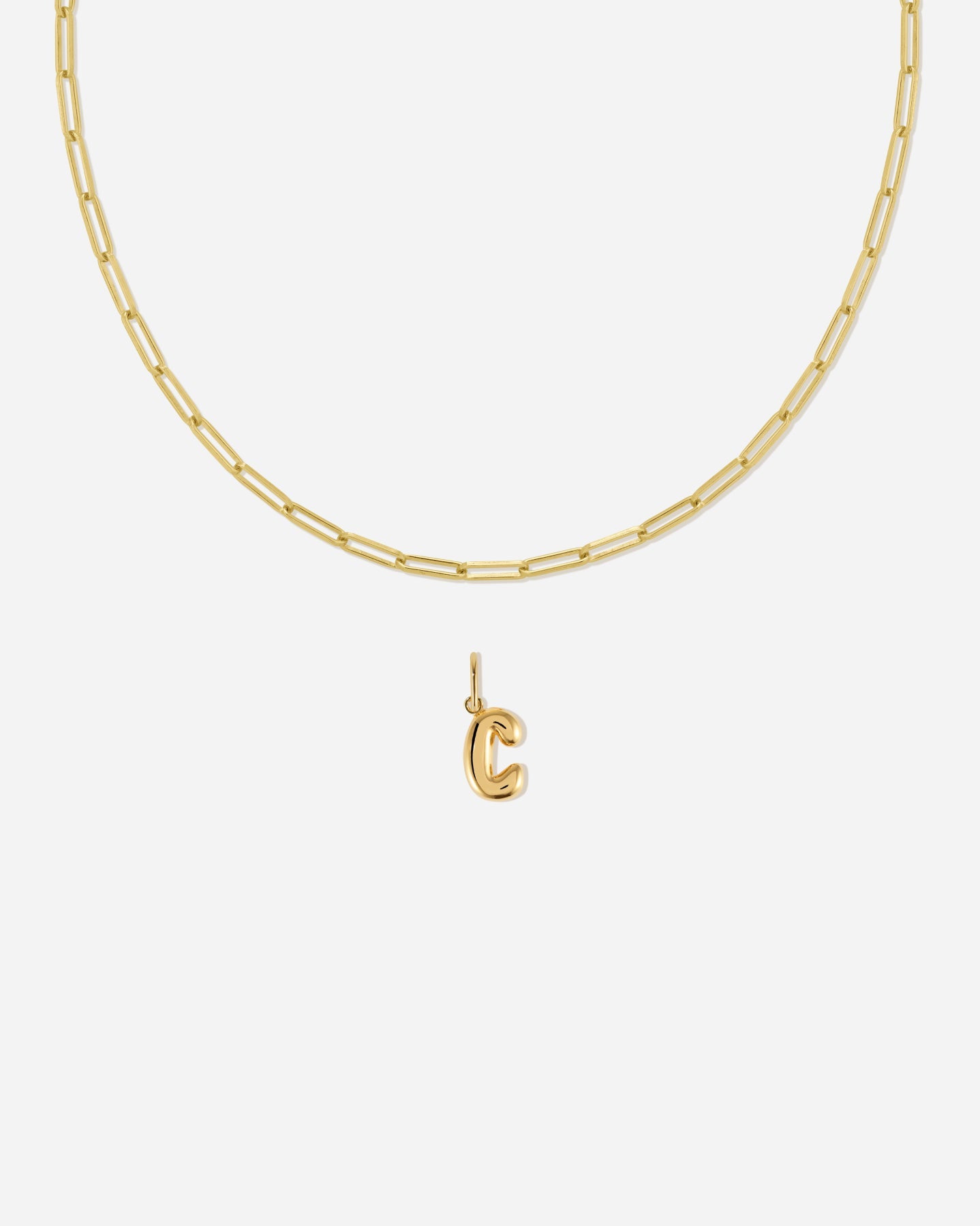 BRUNA The Label Sets C / 18k Gold Vermeil L'Été Bubble Letter Set