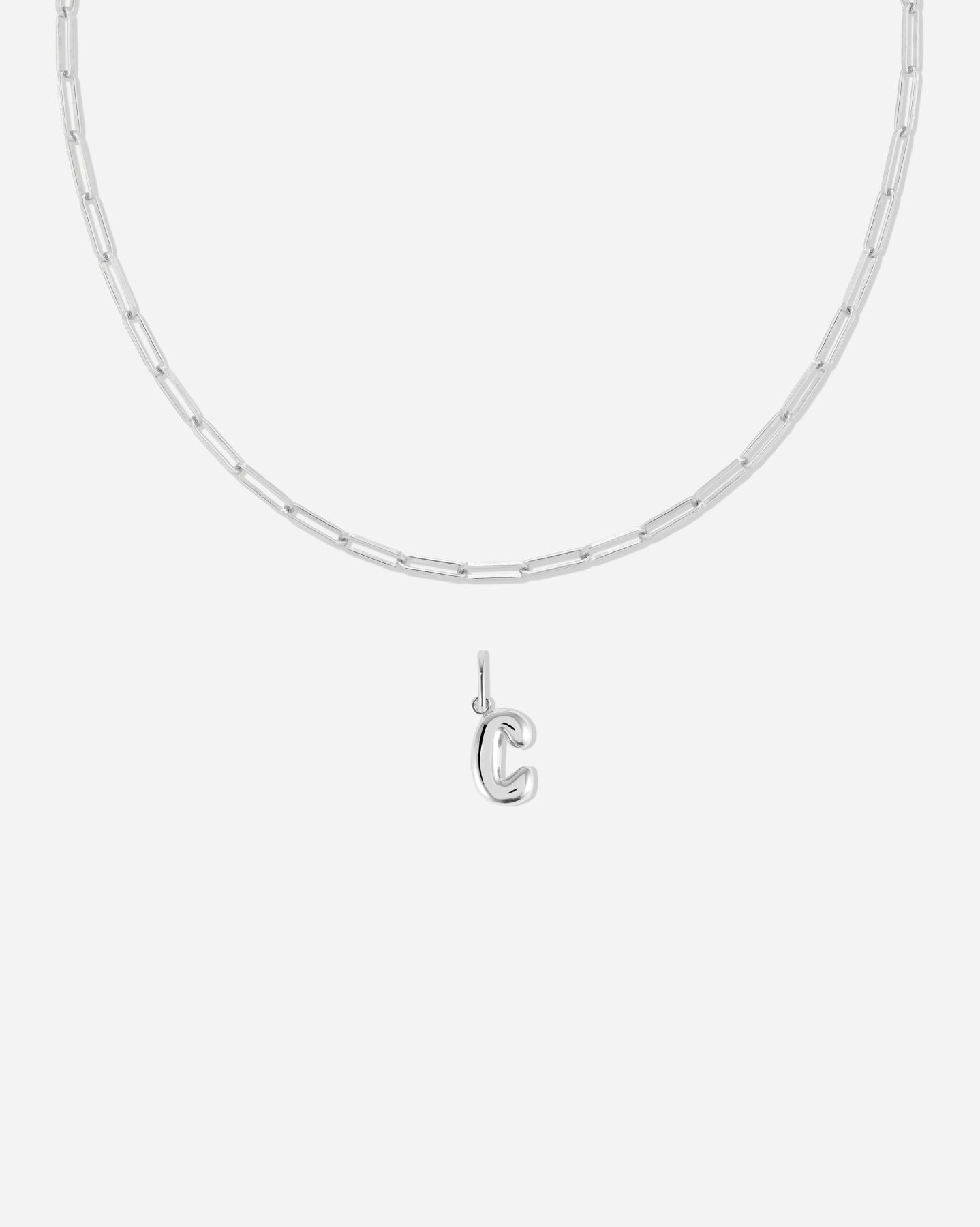 BRUNA The Label Sets C / 925 Sterling Silber L'Été Bubble Letter Set