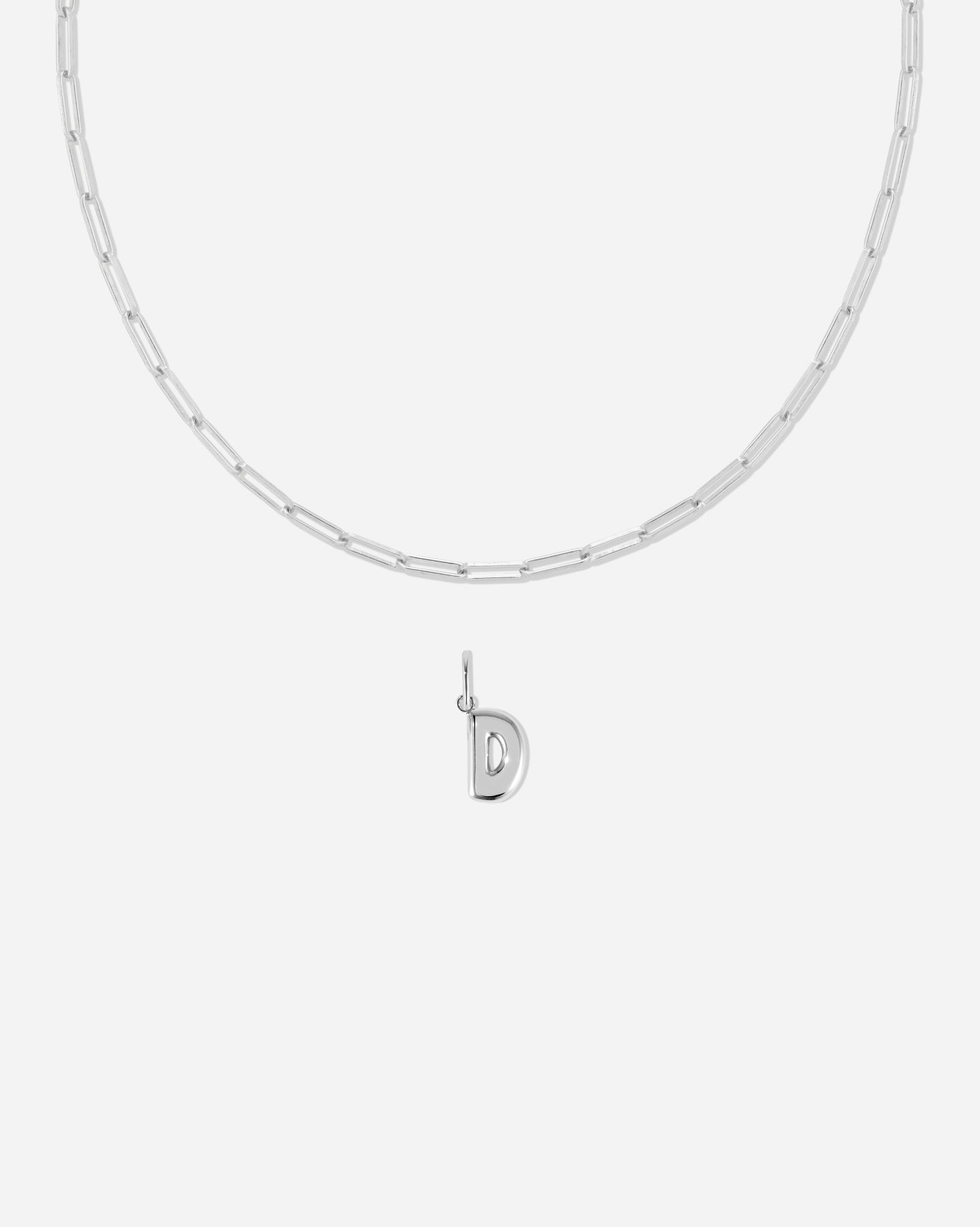 BRUNA The Label Sets D / 925 Sterling Silber L'Été Bubble Letter Set