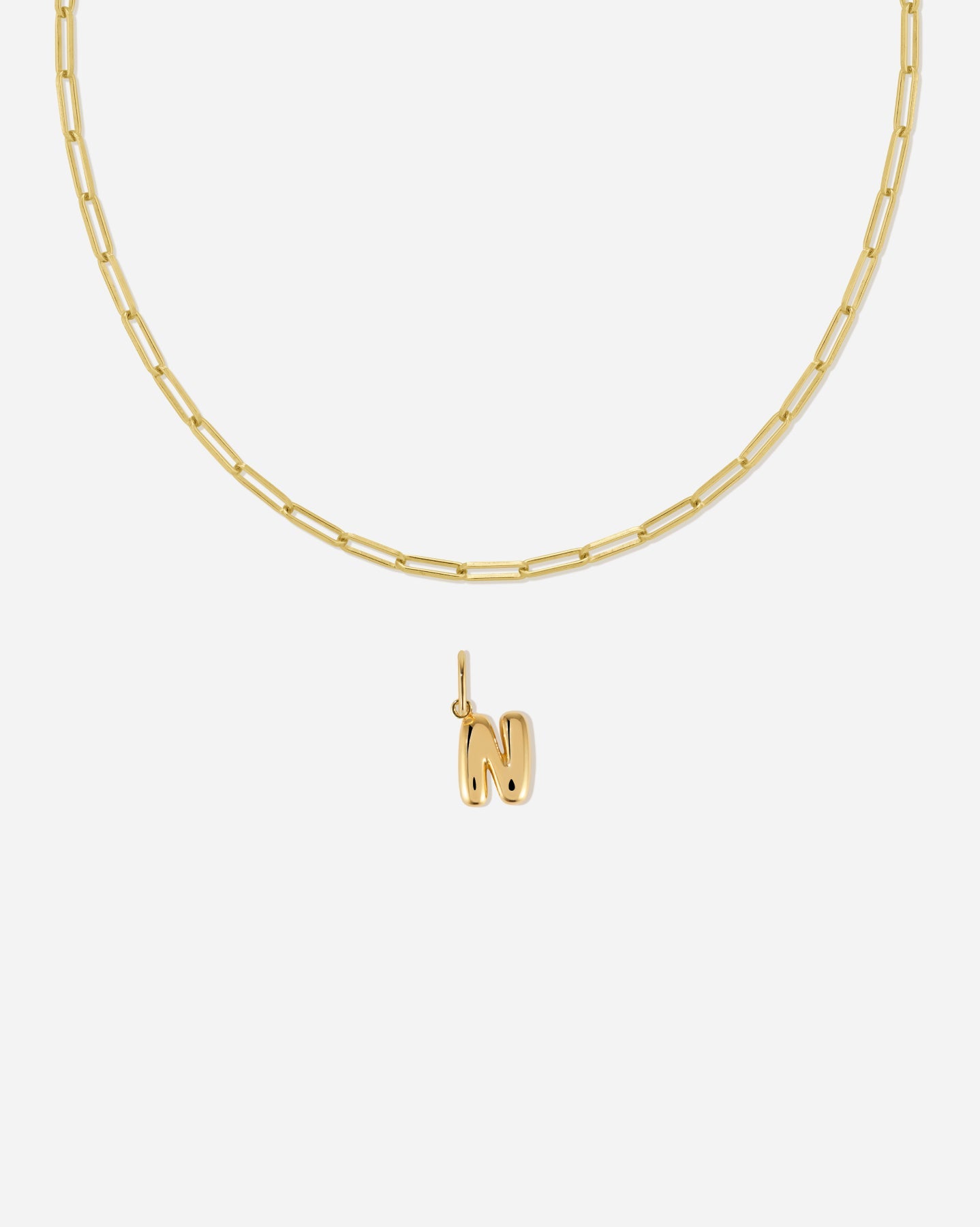 BRUNA The Label Sets N / 18k Gold Vermeil L'Été Bubble Letter Set