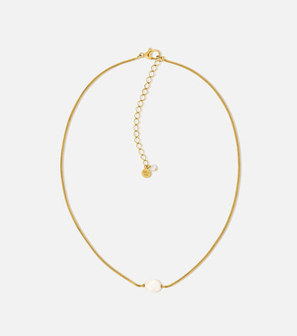 BRUNA The Label Necklace 18k Gold Vermeil La Gioia Choker