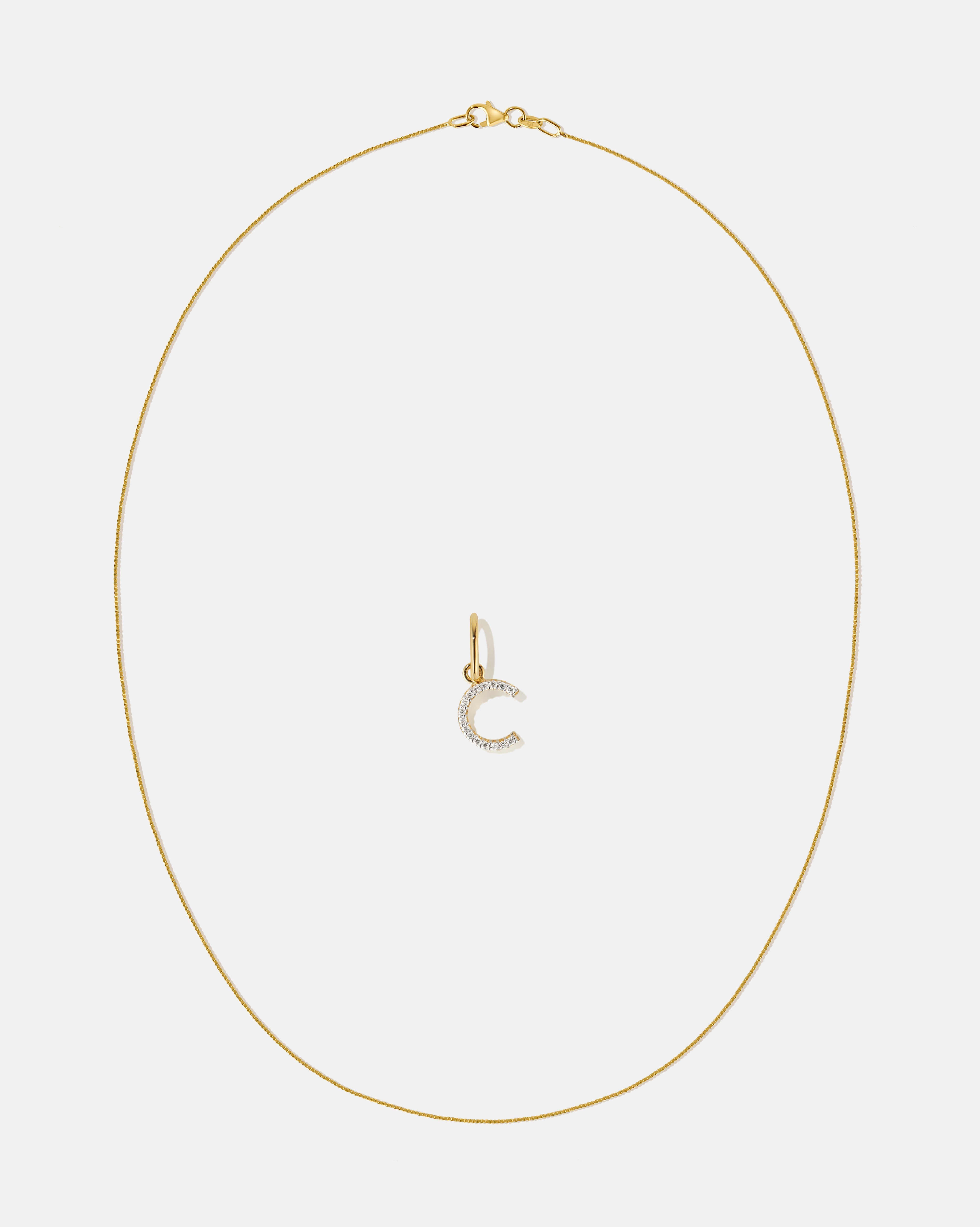 BRUNA The Label Sets Letter Pendant Set