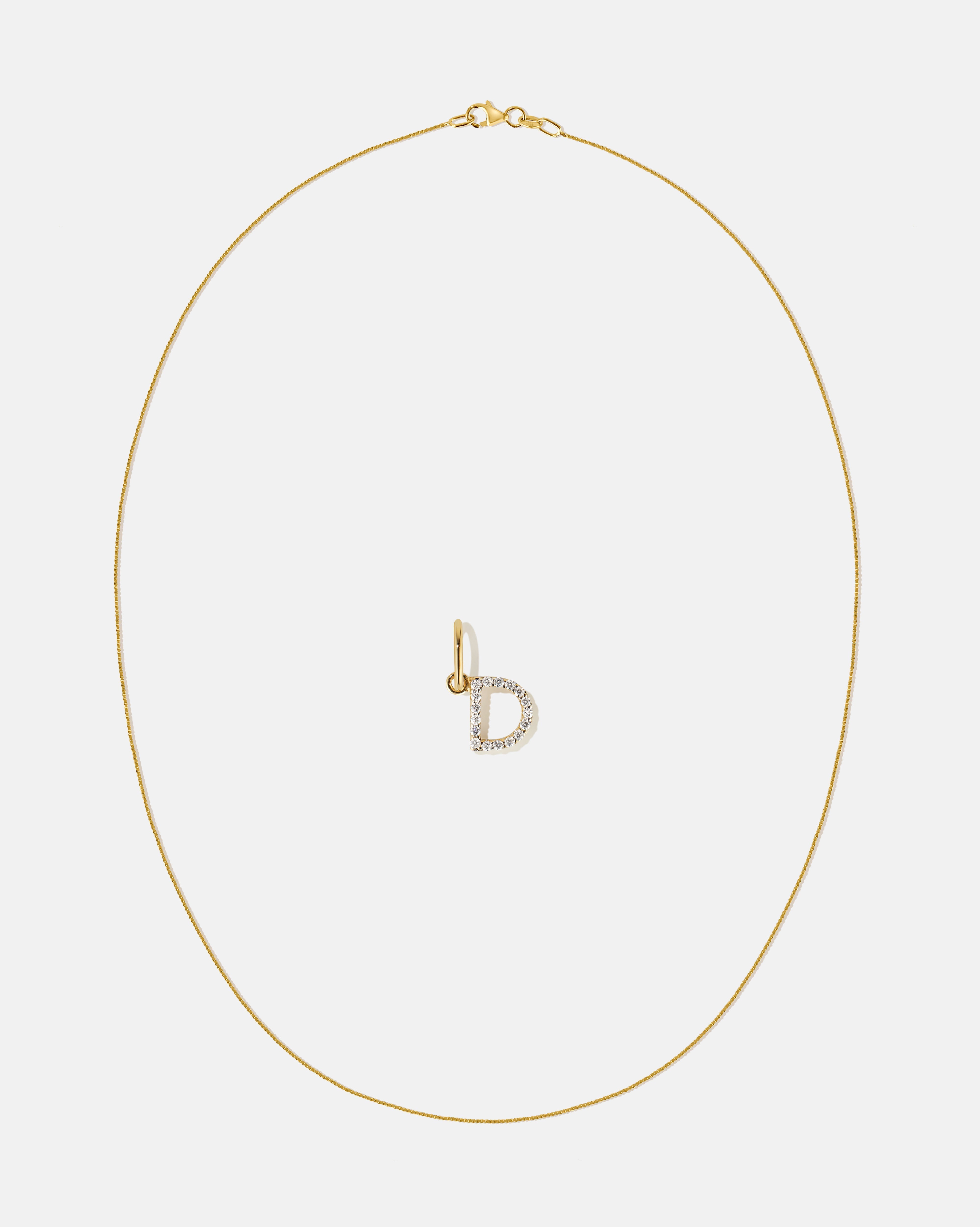 BRUNA The Label Sets Letter Pendant Set