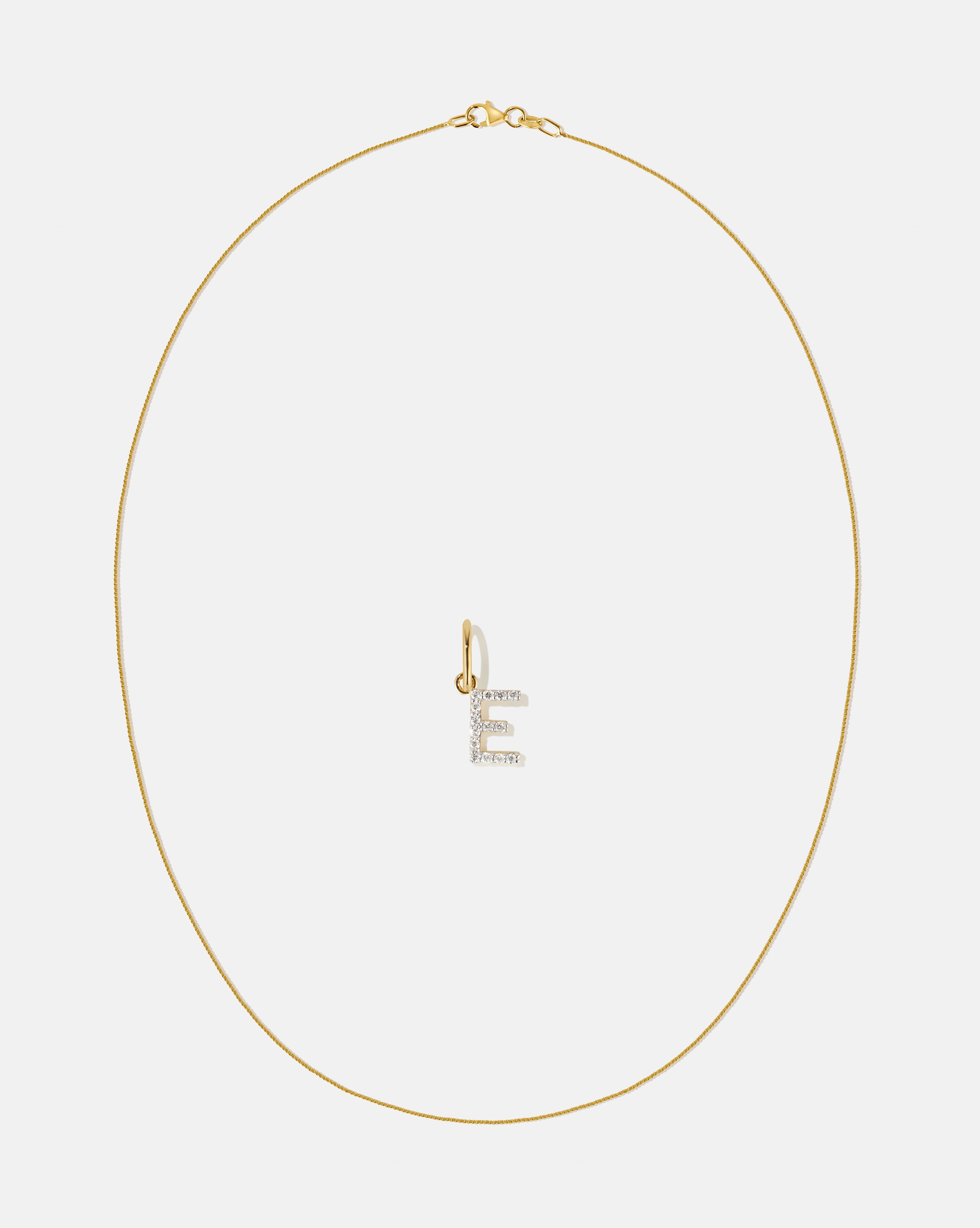 BRUNA The Label Sets Letter Pendant Set