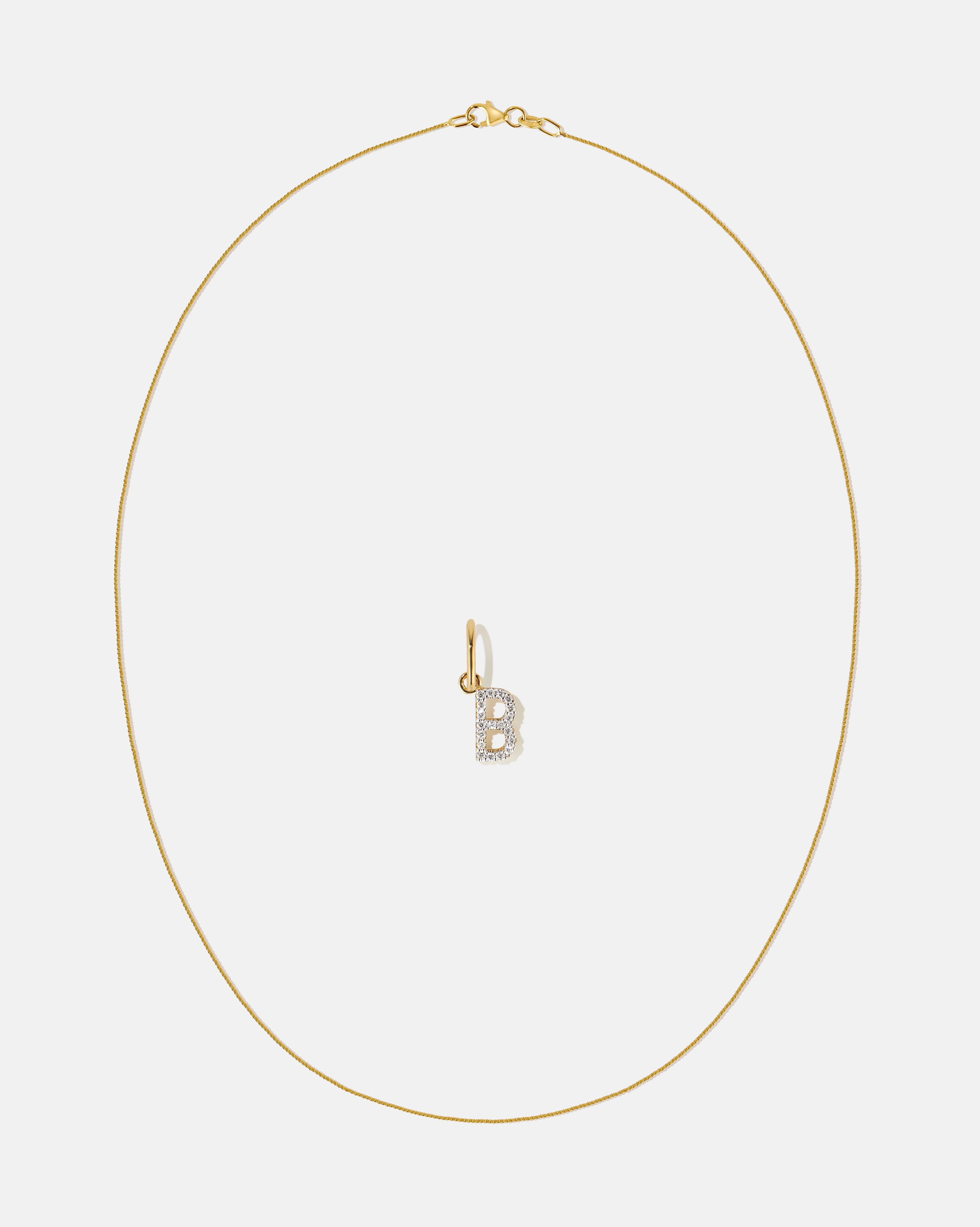 BRUNA The Label Sets Letter Pendant Set