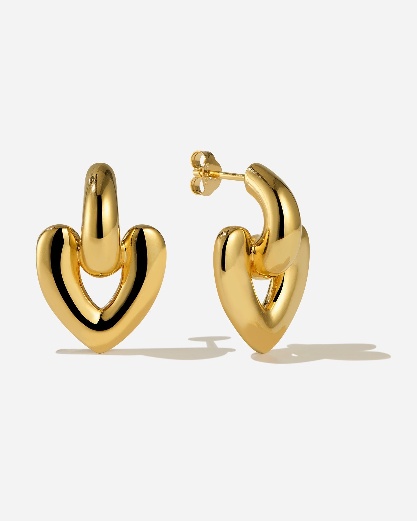 BRUNA The Label Earrings 18k Gold Vermeil Luce Earrings