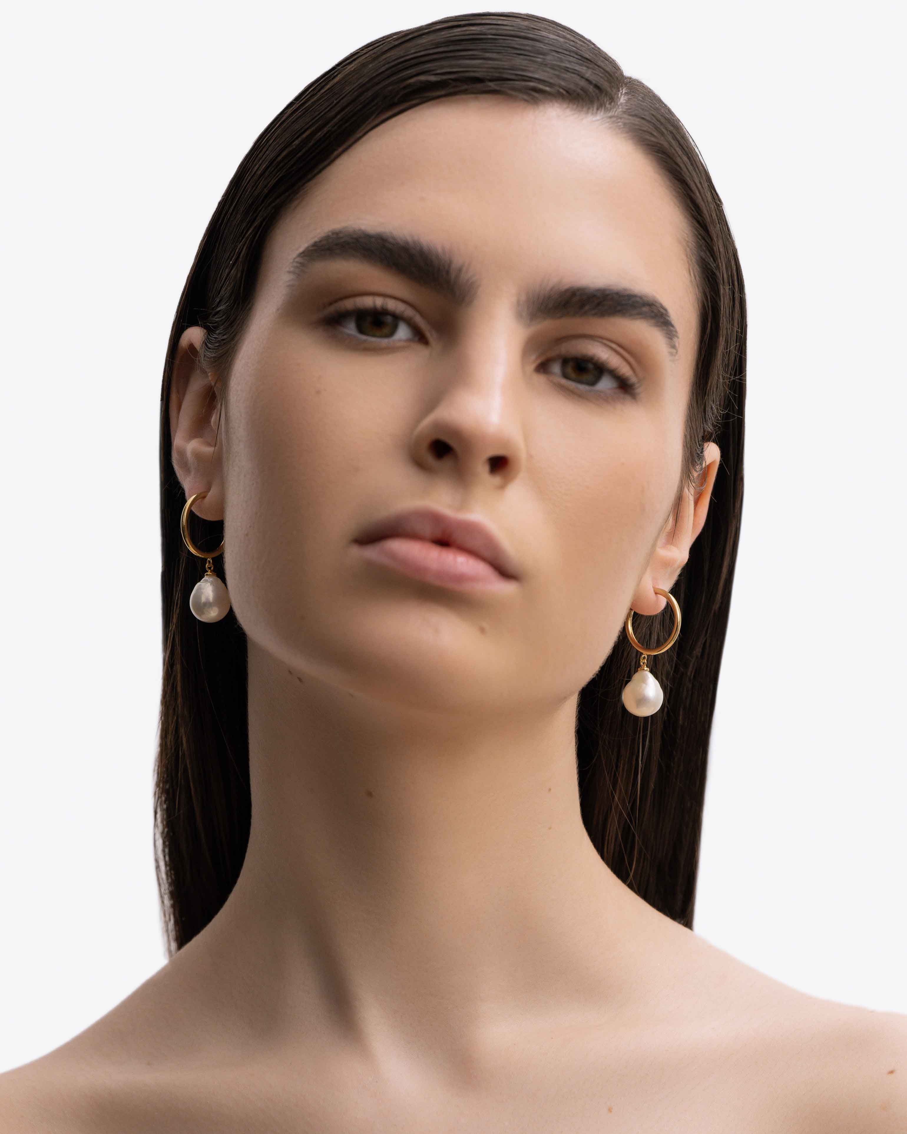 Bruna The Label Earrings Monaco Hoops