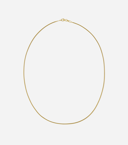 BRUNA The Label Necklace 14k Massivgold / No Gems Monticello Necklace