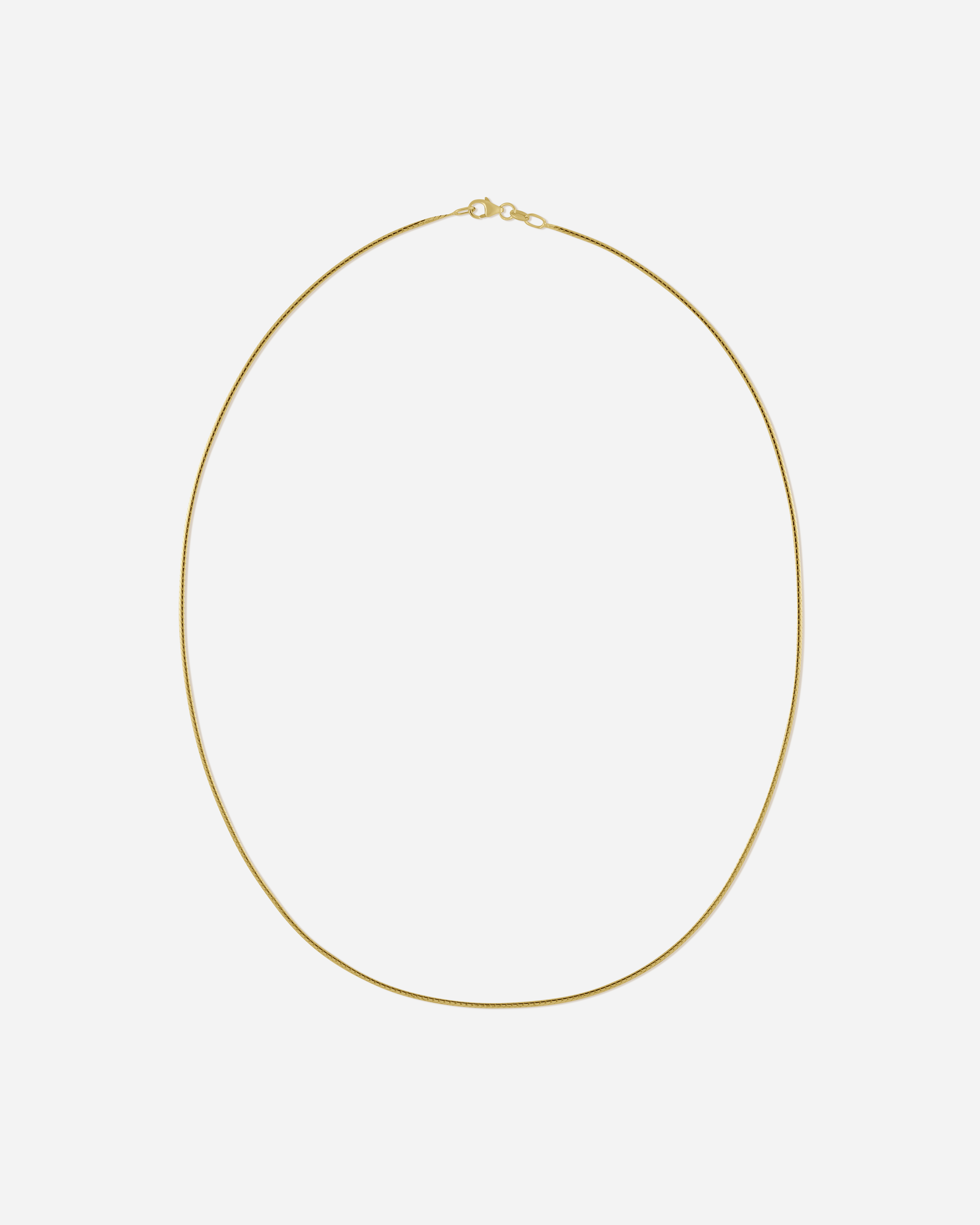 BRUNA The Label Necklace 14k Massivgold / No Gems Monticello Necklace