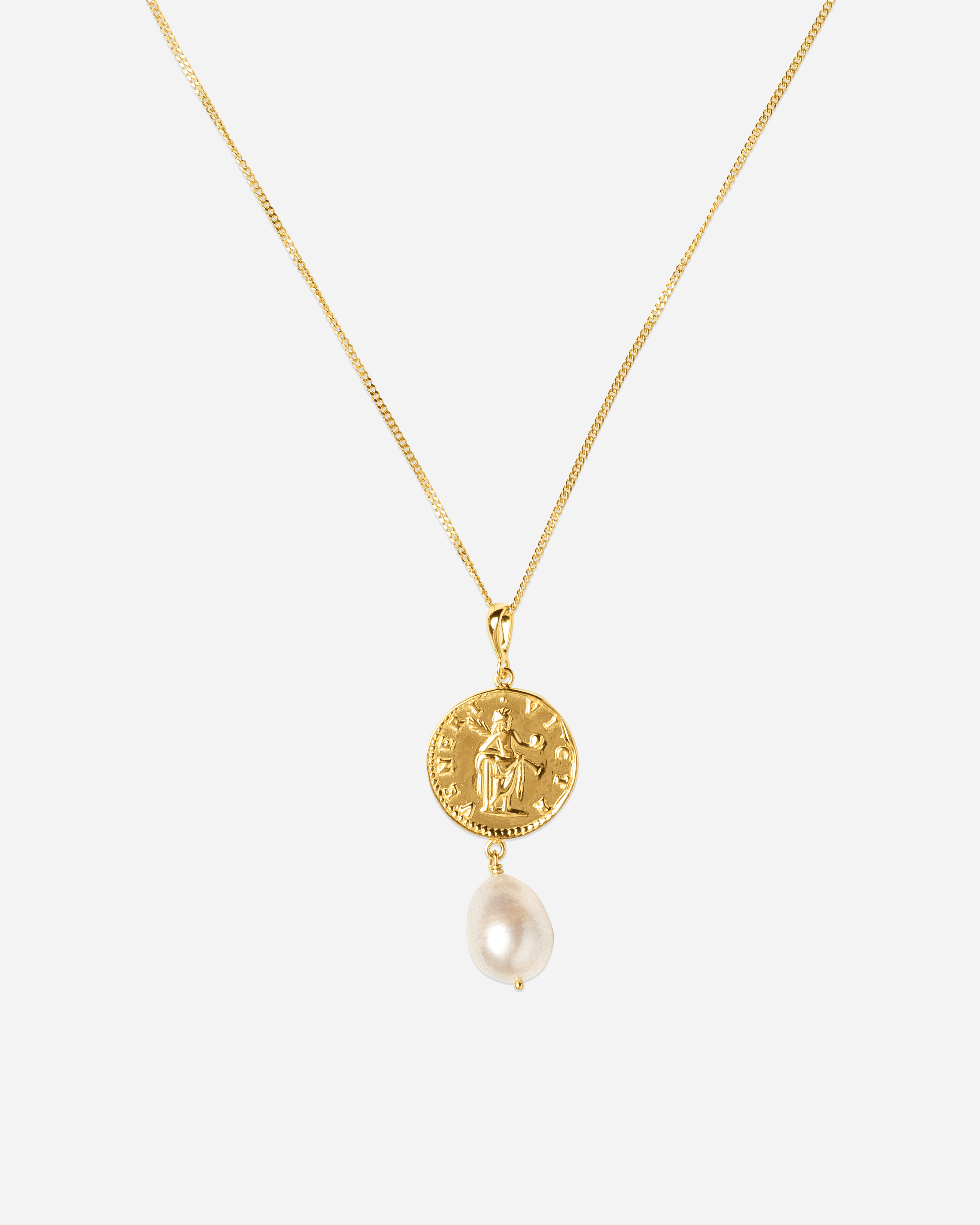 Bruna The Label Necklace 18k Gold Vermeil / Perlen Mykonos Necklace