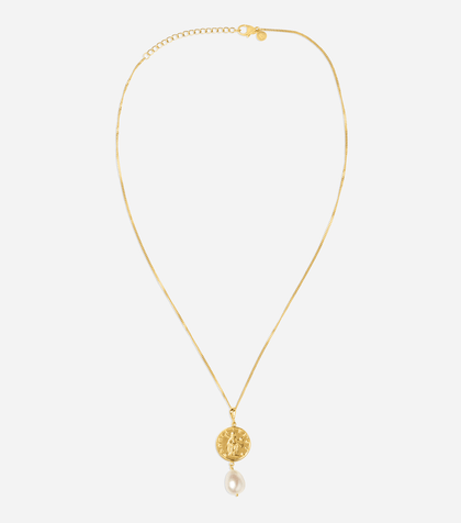 Bruna The Label Necklace 18k Gold Vermeil / Perlen Mykonos Necklace