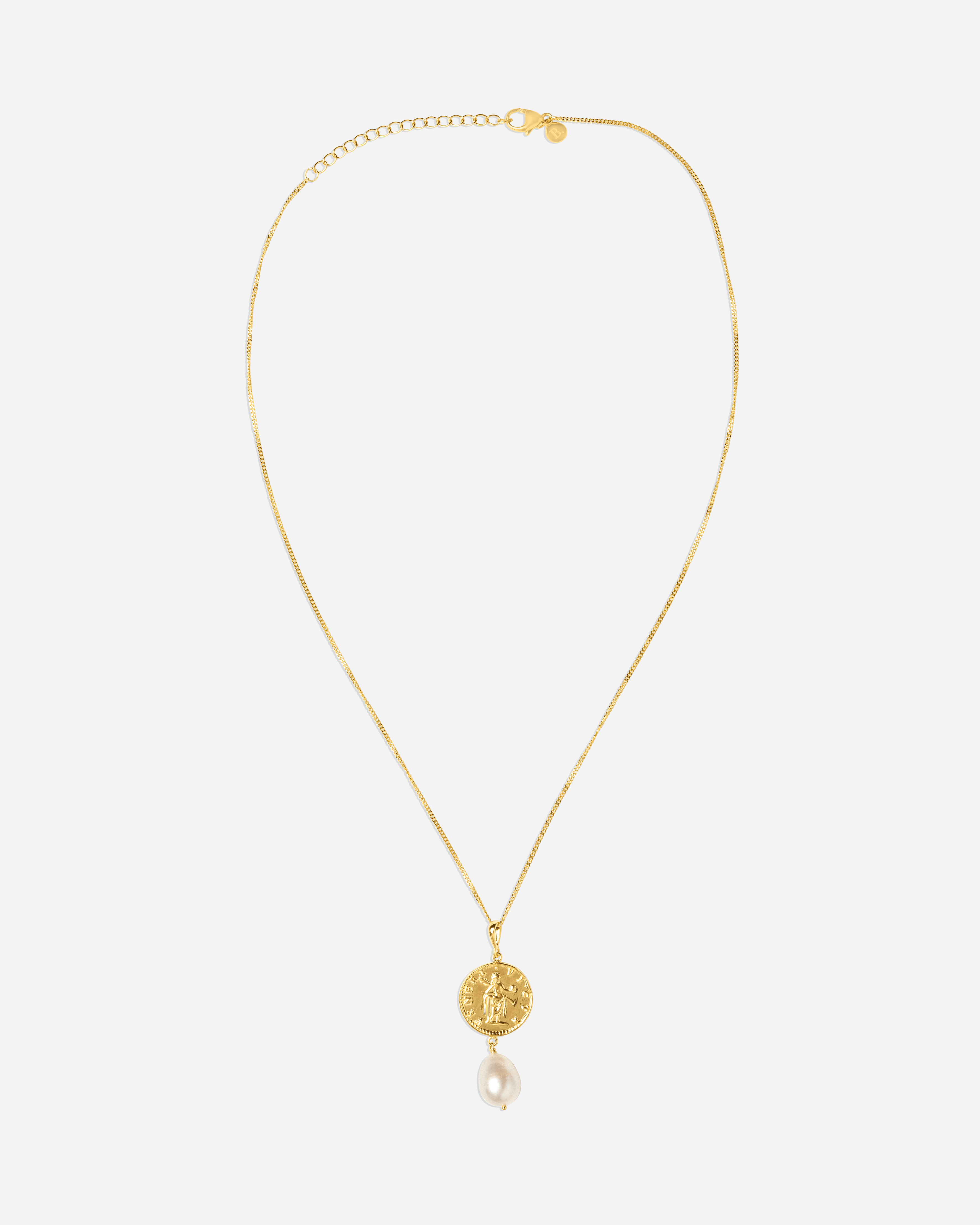 Bruna The Label Necklace 18k Gold Vermeil / Perlen Mykonos Necklace