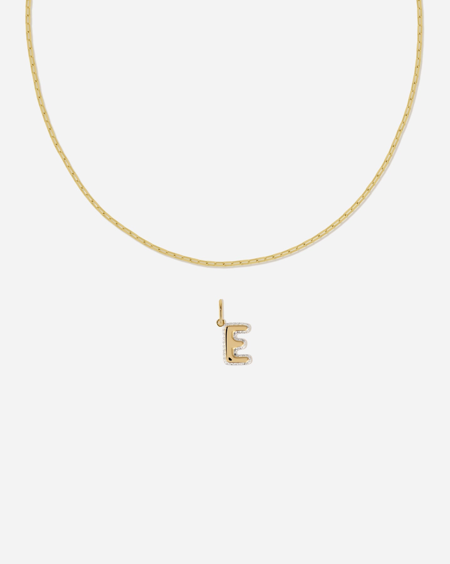 BRUNA The Label Sets E / 18k Gold Vermeil / Topaz Nîmes Bubble Letter Topaz Set