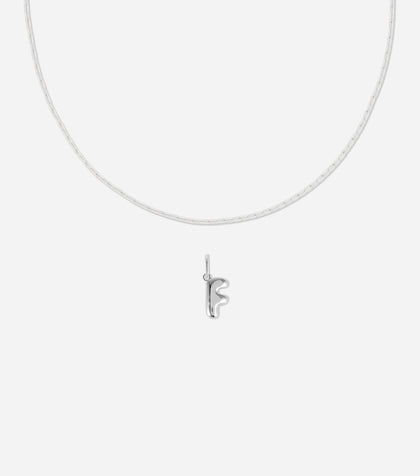 BRUNA The Label Sets F / 925 Sterling Silber Nîmes Bubble Letter Set