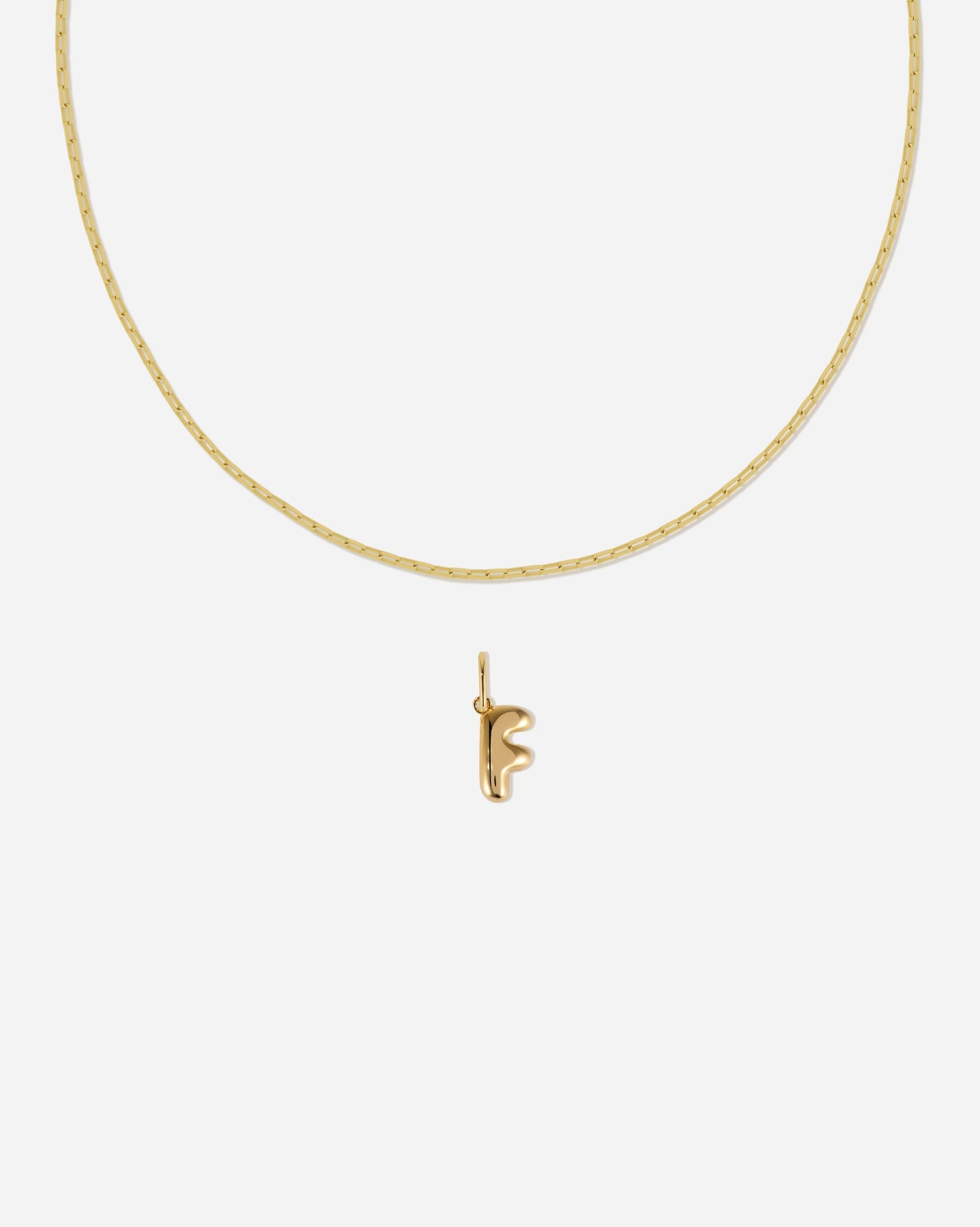 BRUNA The Label Sets F / 18k Gold Vermeil Nîmes Bubble Letter Set