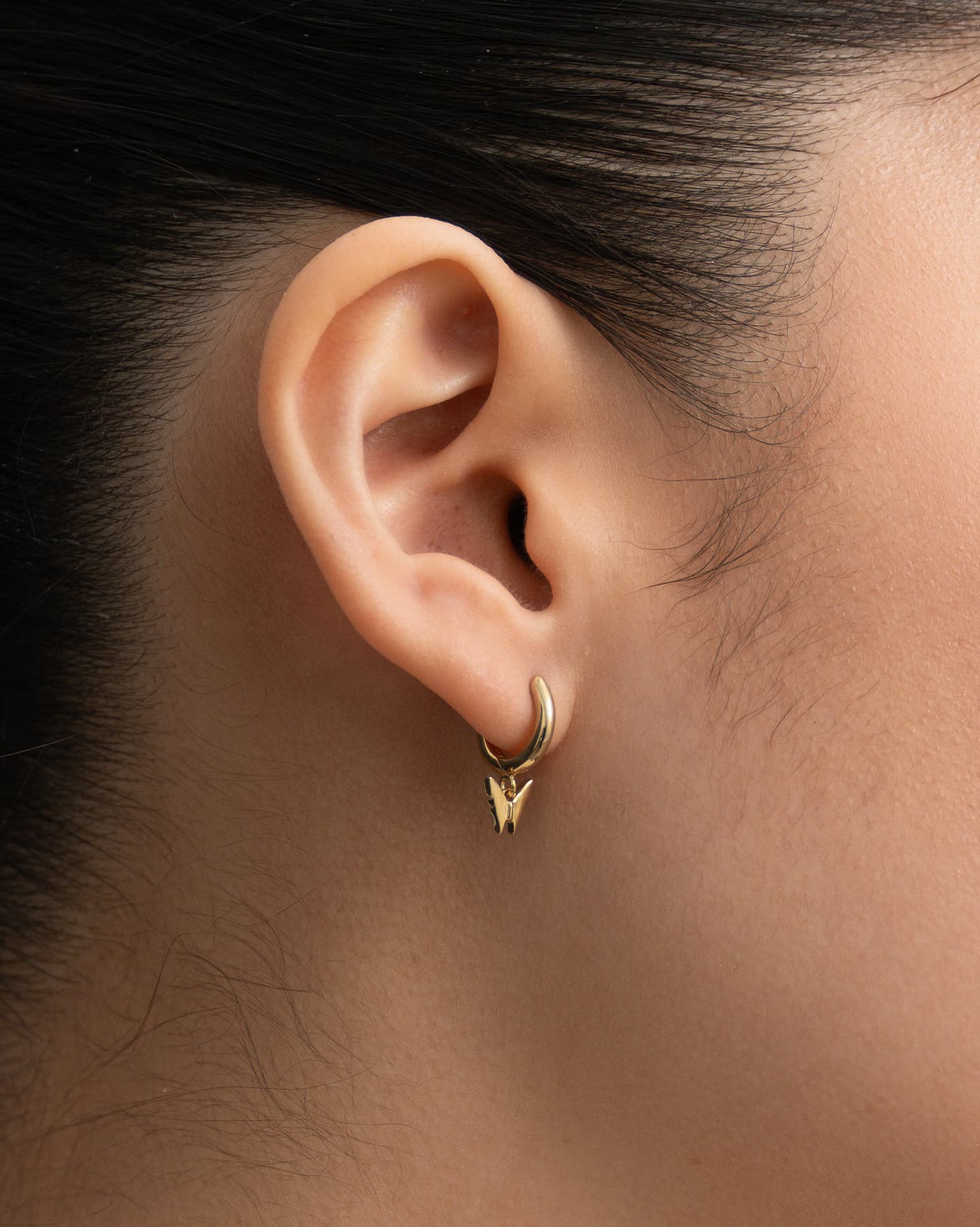 BRUNA The Label Earrings Papillon Mini Hoops